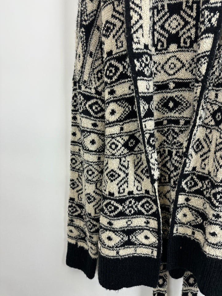 Abstract Pattern Cardigan - Size 6/8