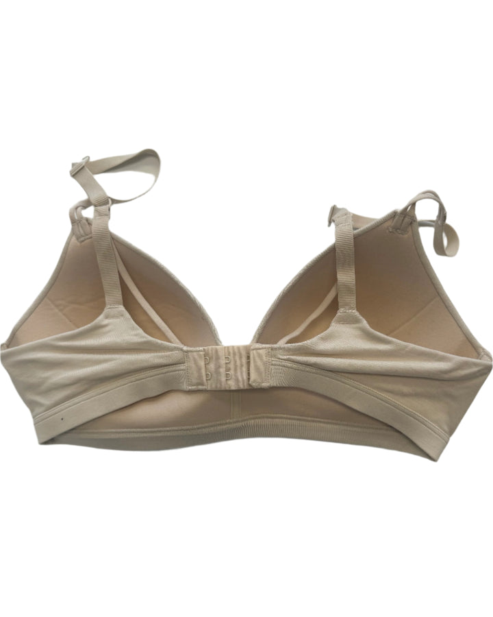 Beige Wireless T-Shirt Bra - Size 34B