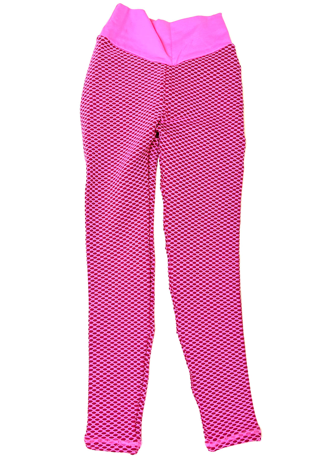 Pink Texture Leggings - Size 000/00