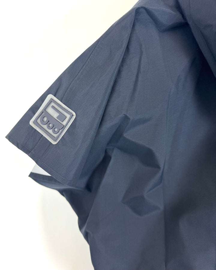 Navy Short Sleeve Raincoat - Size 6 - 10