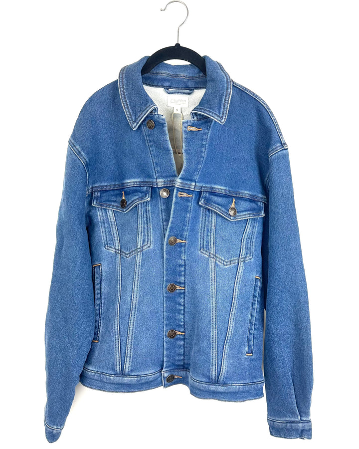 Dark Wash Denim Jacket - Size 2/4