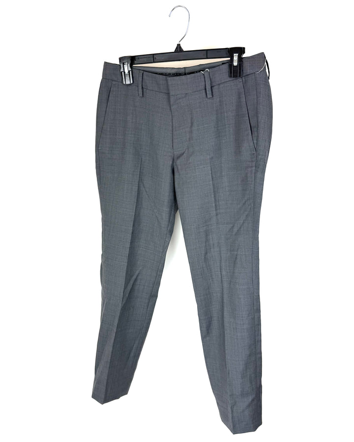 Gray Menswear Dress Pants - Size 30/28 Tailored Fit