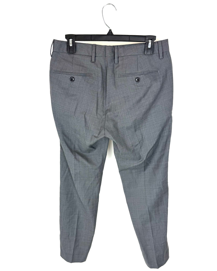 Gray Menswear Dress Pants - Size 30/28 Tailored Fit