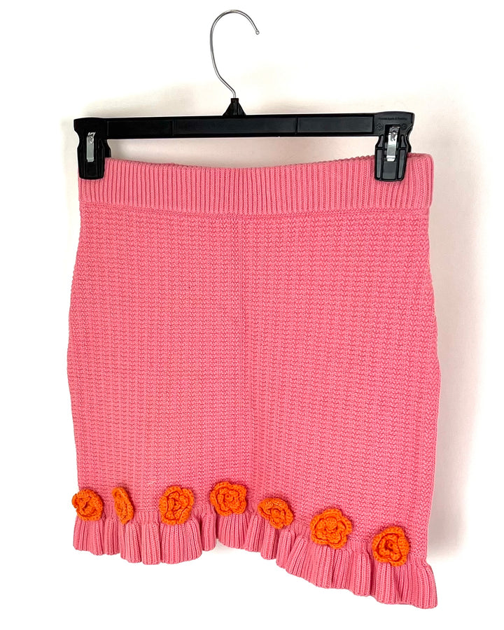 Light Pink Knit Skirt - Size 4/6