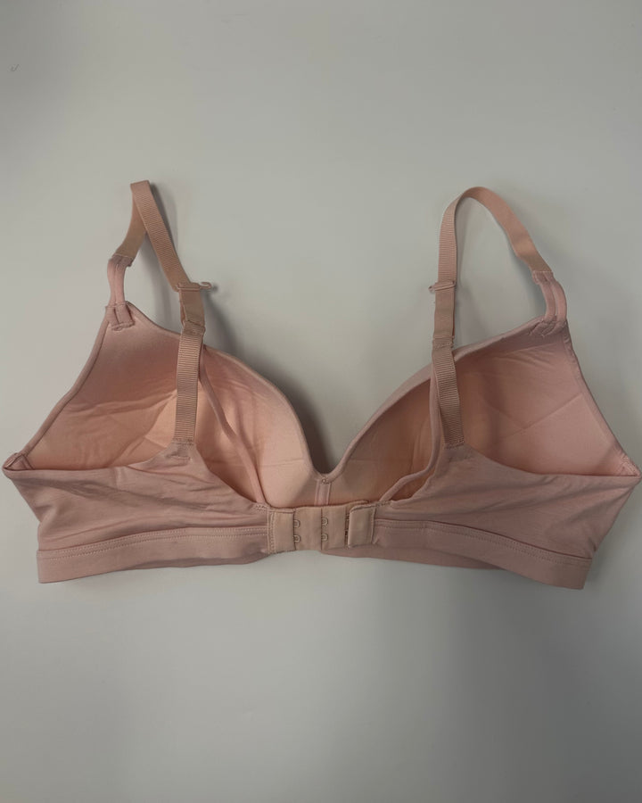Blush Pink Seamless Padded Bra - 34B