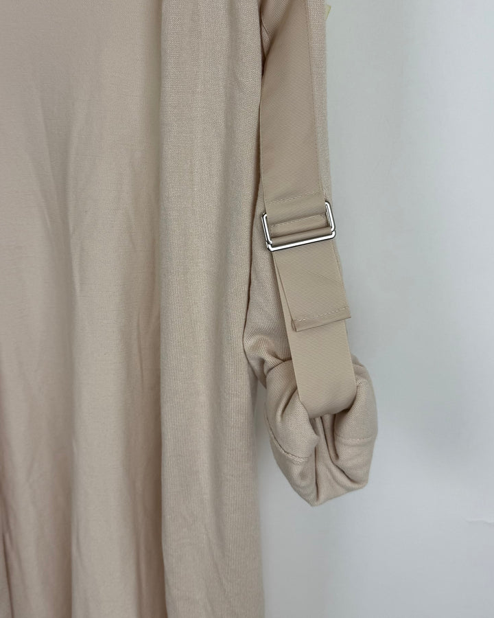 Pink cream long sleeve cardigan - size 4/6