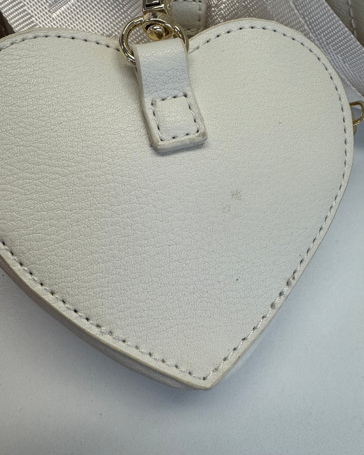 Cream Mini Convertible Hand Bag