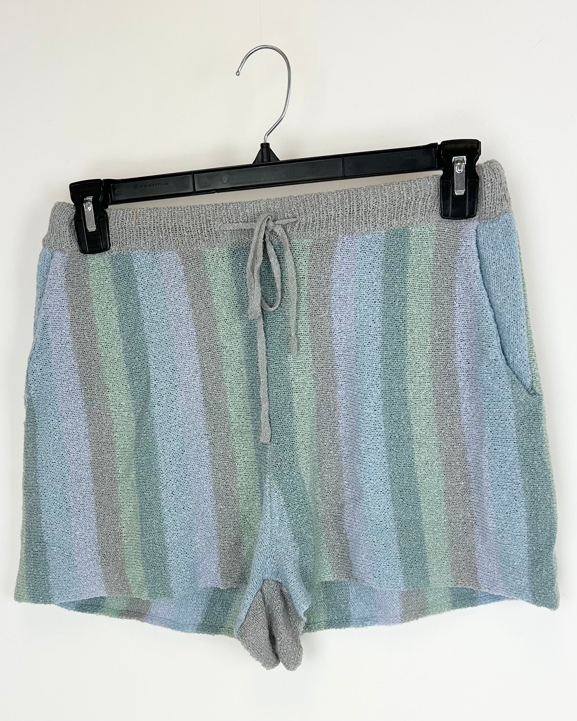 Itty Stripe Shorts Terry Set