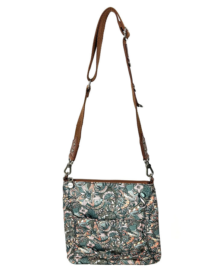 Multicolor Abstract Crossbody Bag