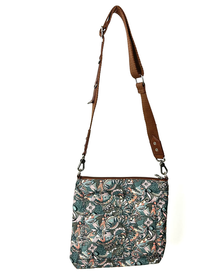 Multicolor Abstract Crossbody Bag