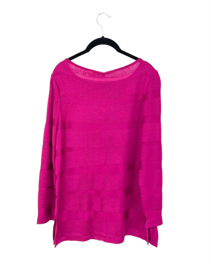 Magenta Long Sleeve Tunic - Size 2/4