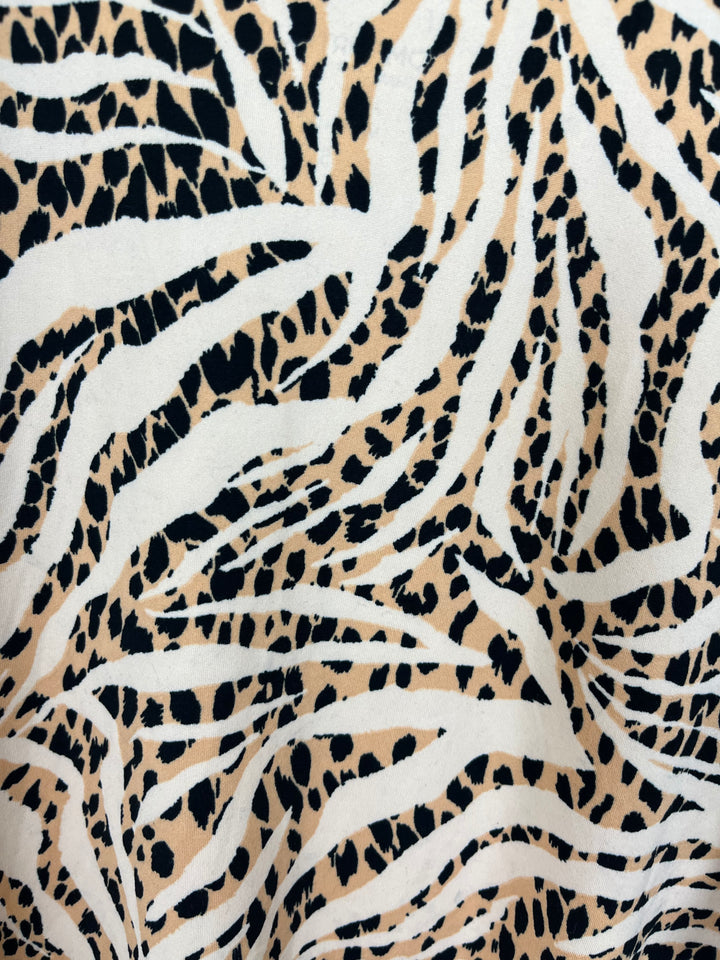 Leopard Print Cardigan - Size 4/6 And 6/8
