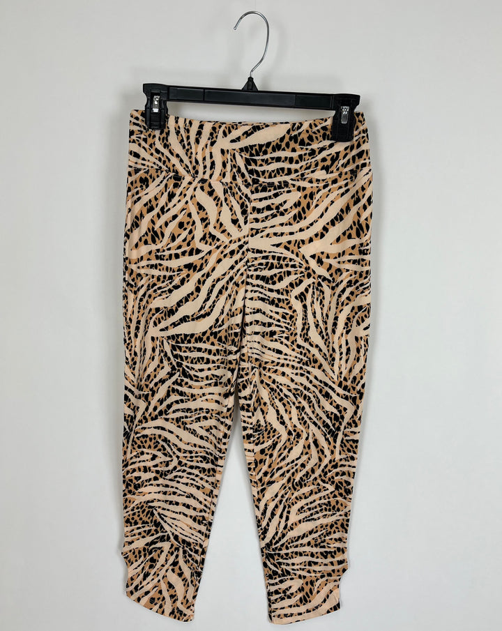 Leopard Print Leggings - Size 4/6 and 6/8