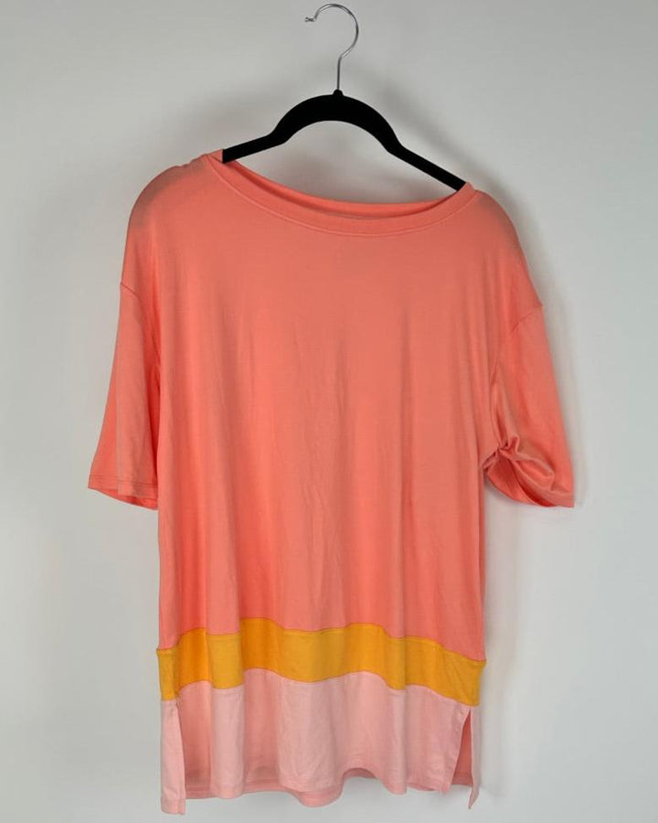 Orange Tie Dye Pajama Set - Size 6/8