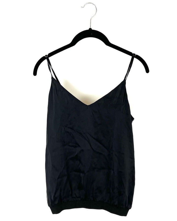 Black V-Neck Tank - Size 4