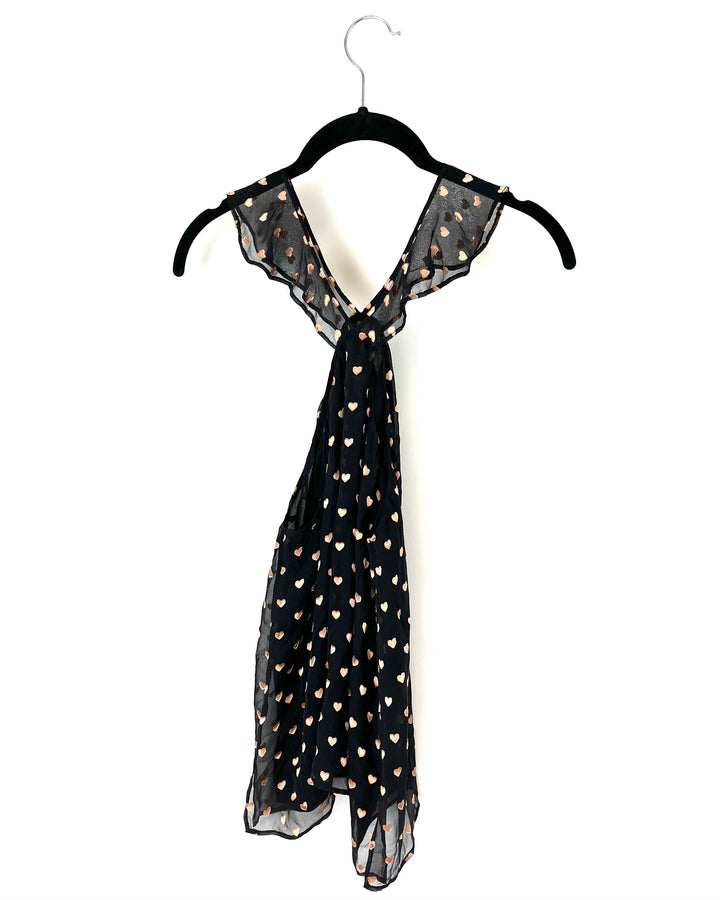 Black Heart Blouse - Size 2-4