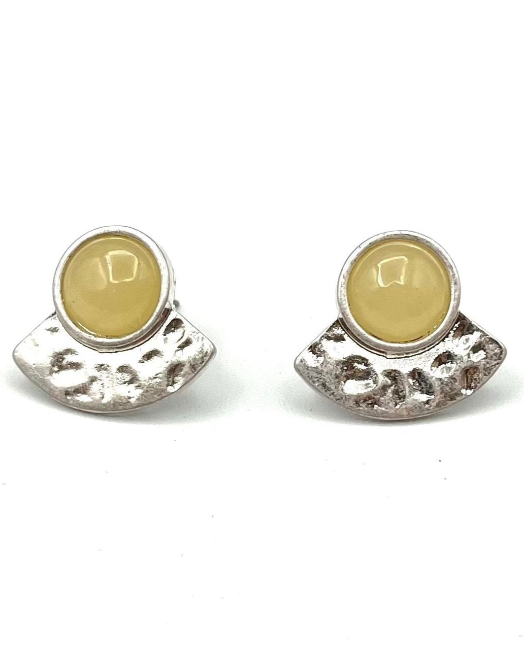 Yellow Stone Earrings