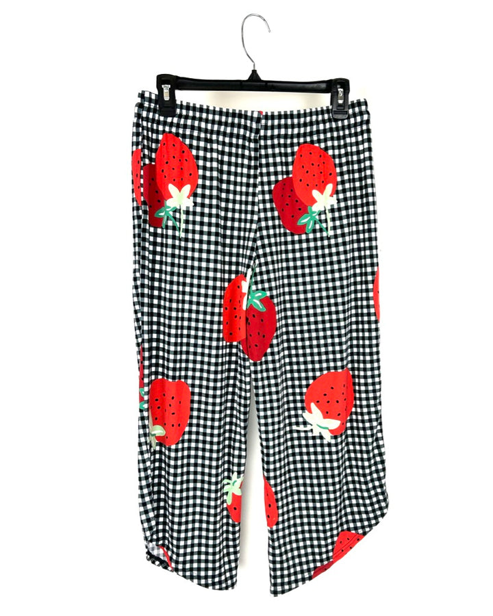 Strawberry Pajama Set - Size 6-8