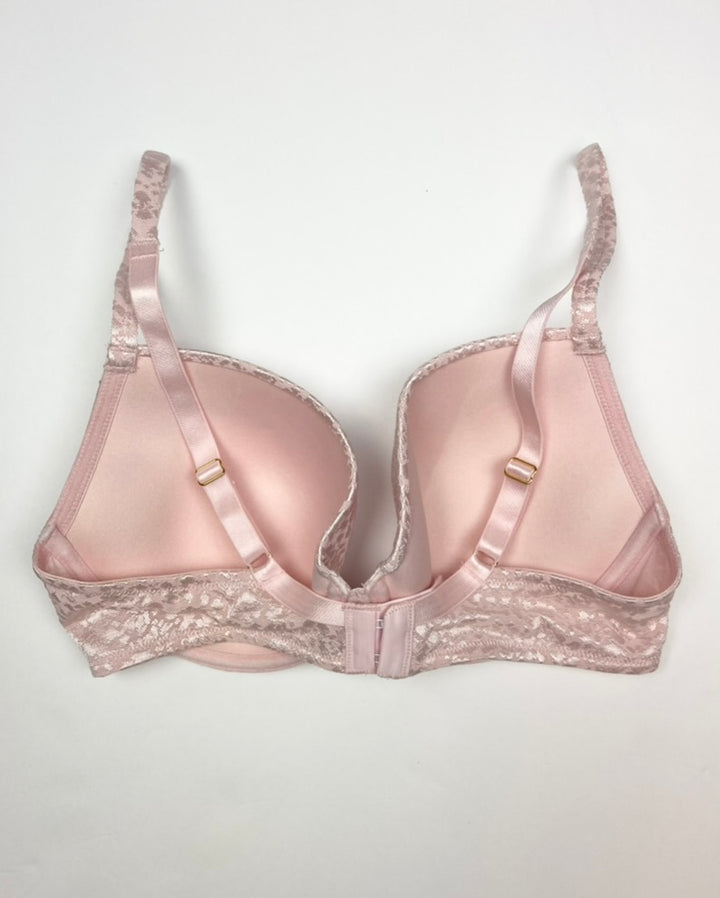 Light Pink Animal Printed Bra - 34D
