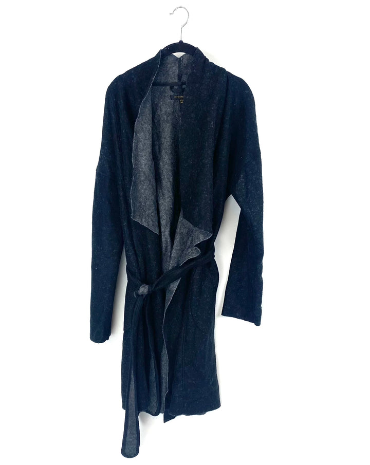 Black And Grey Robe - Small/Medium