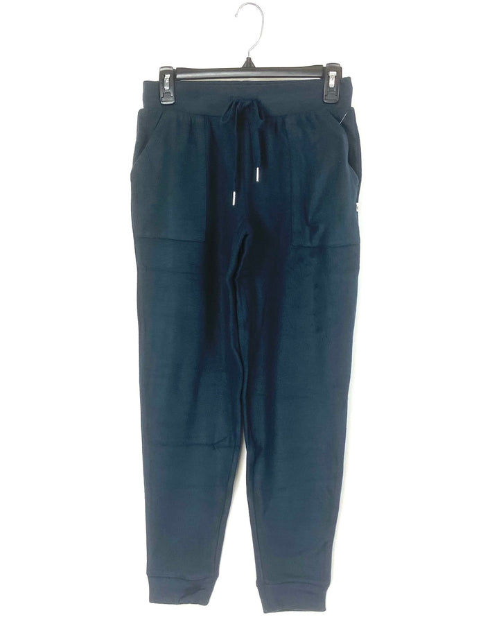 Navy Blue Soft Joggers - Extra Small