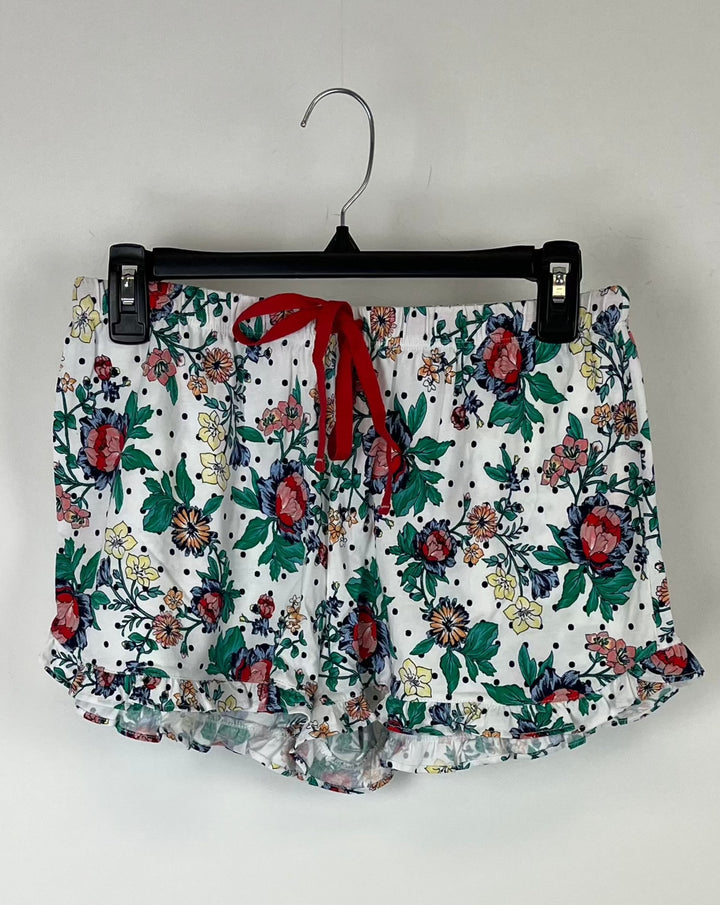 Floral Sleep Shorts - Small