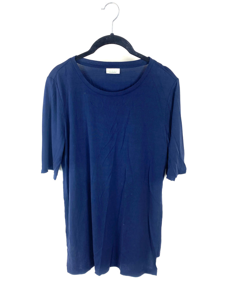 Navy Blue T-Shirt - Size 6-8