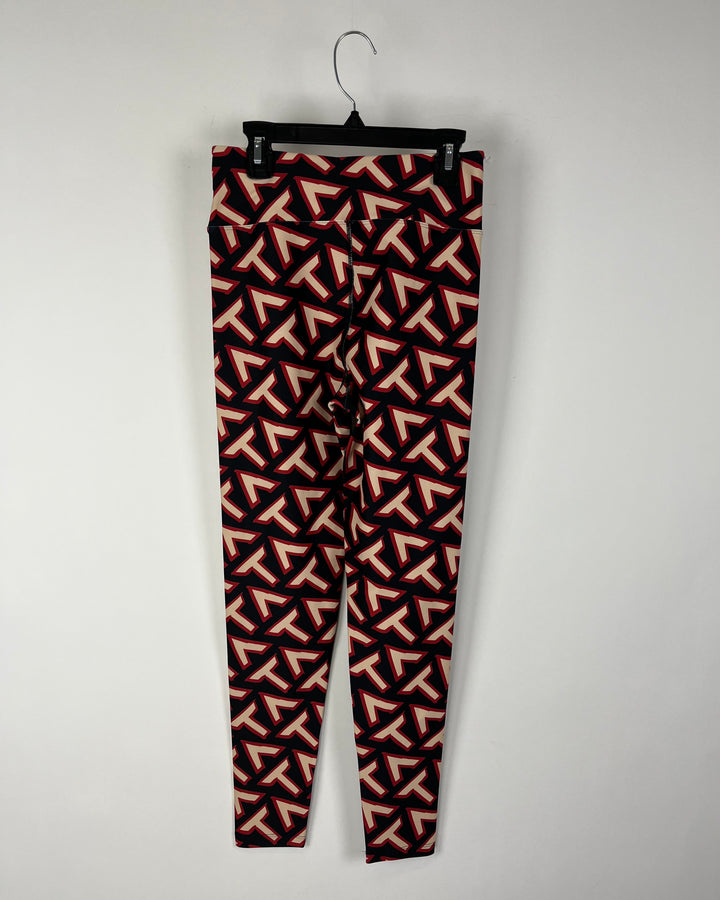 Black and Red Leggings - Extra Small And Small