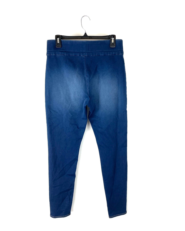 Dark Wash Blue Jeans - 8Tall