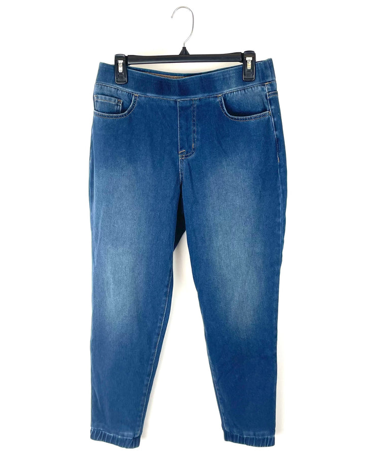 Dark Wash Blue Jeans - 8Tall