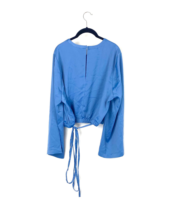 Blue Long Sleeve Top - Size 12 and 14