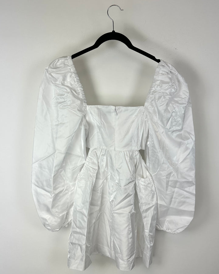 White Mini Dress - Size 2