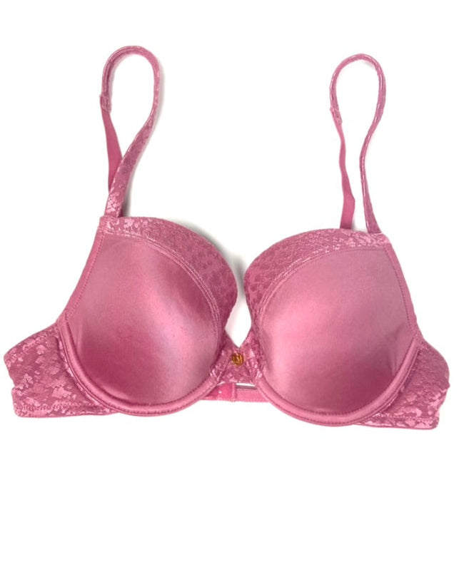 Rose Animal Printed Bra - 34D