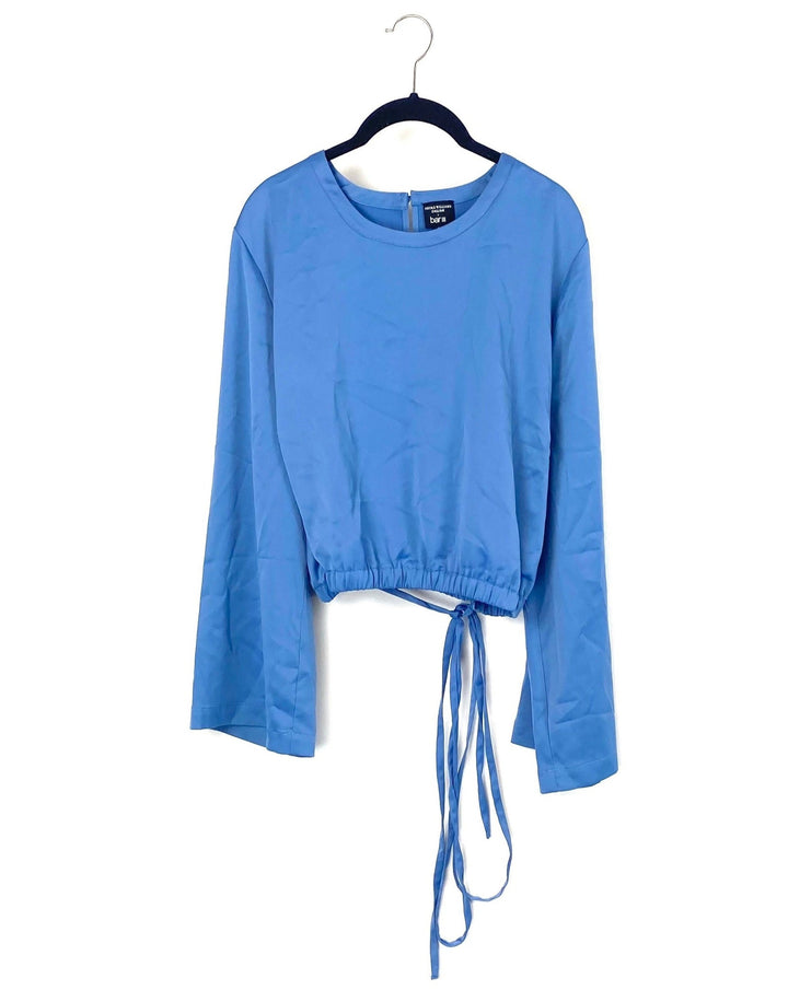 Blue Long Sleeve Top - Size 12 and 14