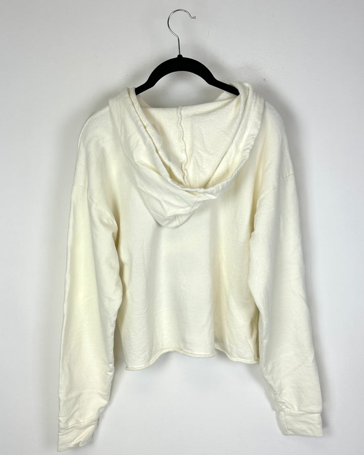White Hoodie - Extra Small And Medium