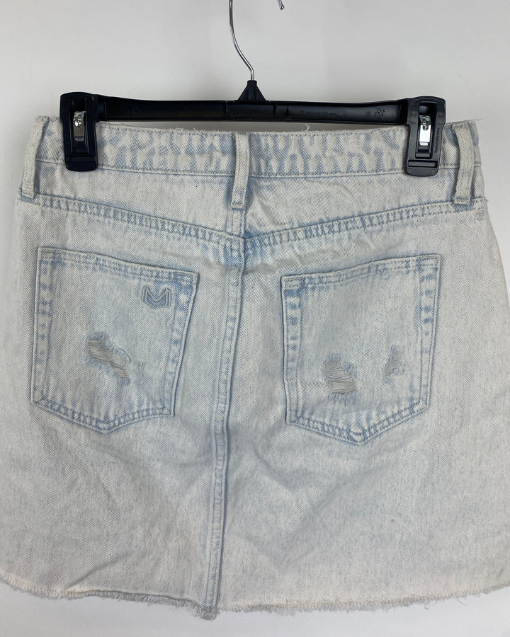 Light Denim Skirt - Size 26