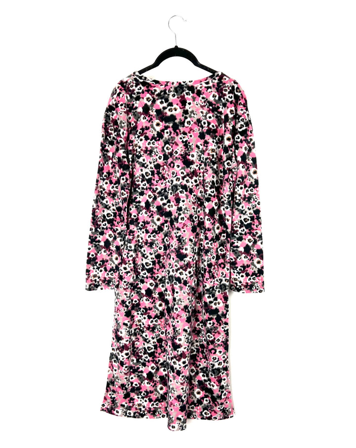 Pink Cheetah Print Nightgown - Size 6/8