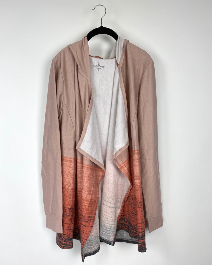 Orange Ombre Cardigan - Extra Small & Small