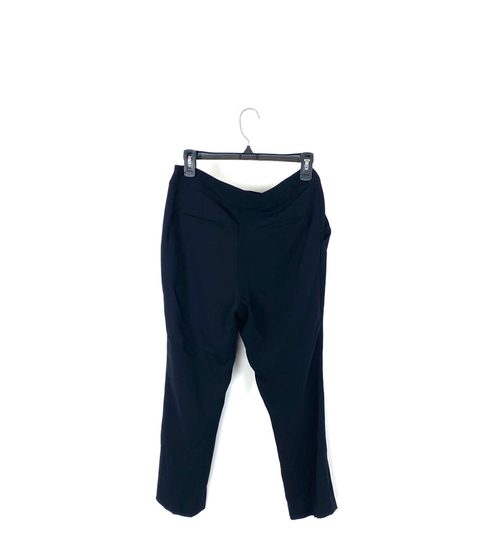 Black Cropped Dress Pants - Size 4-6