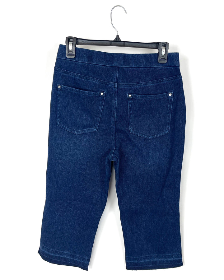 Wide Leg Capri Jeans - Size 6/8