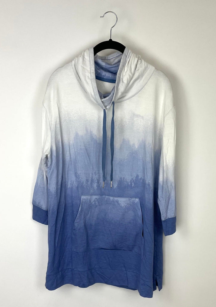 Blue Ombre Top - Small