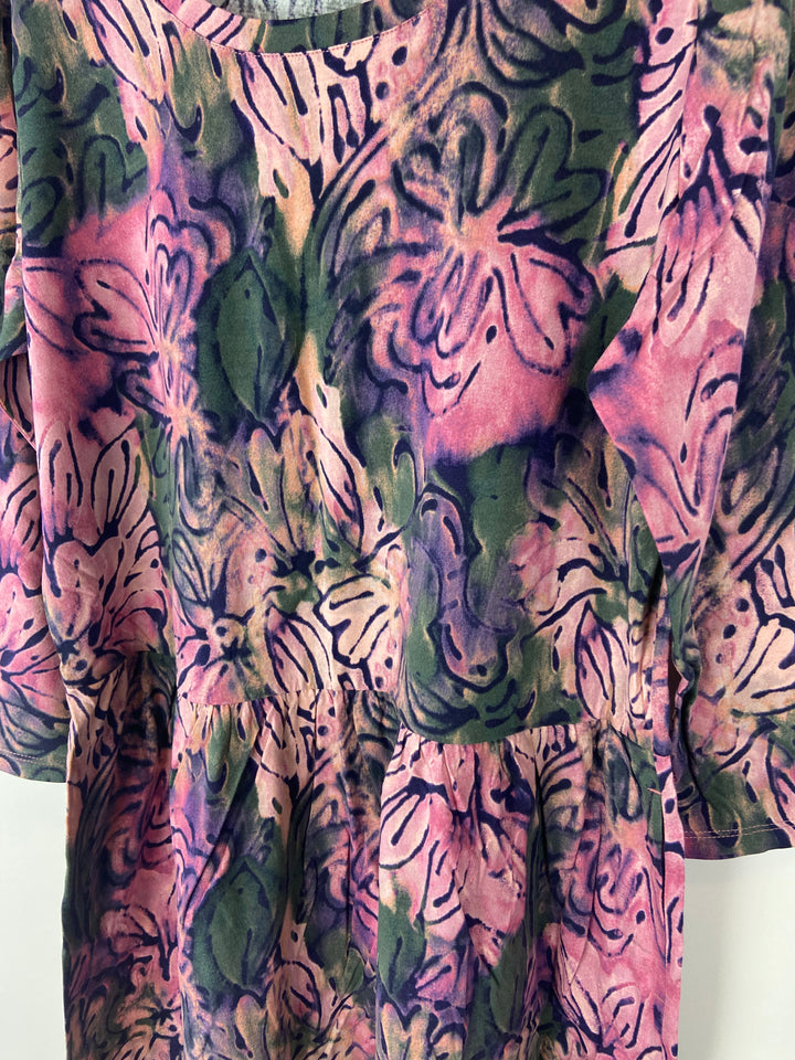 Floral Printed Dress - Size 6/8