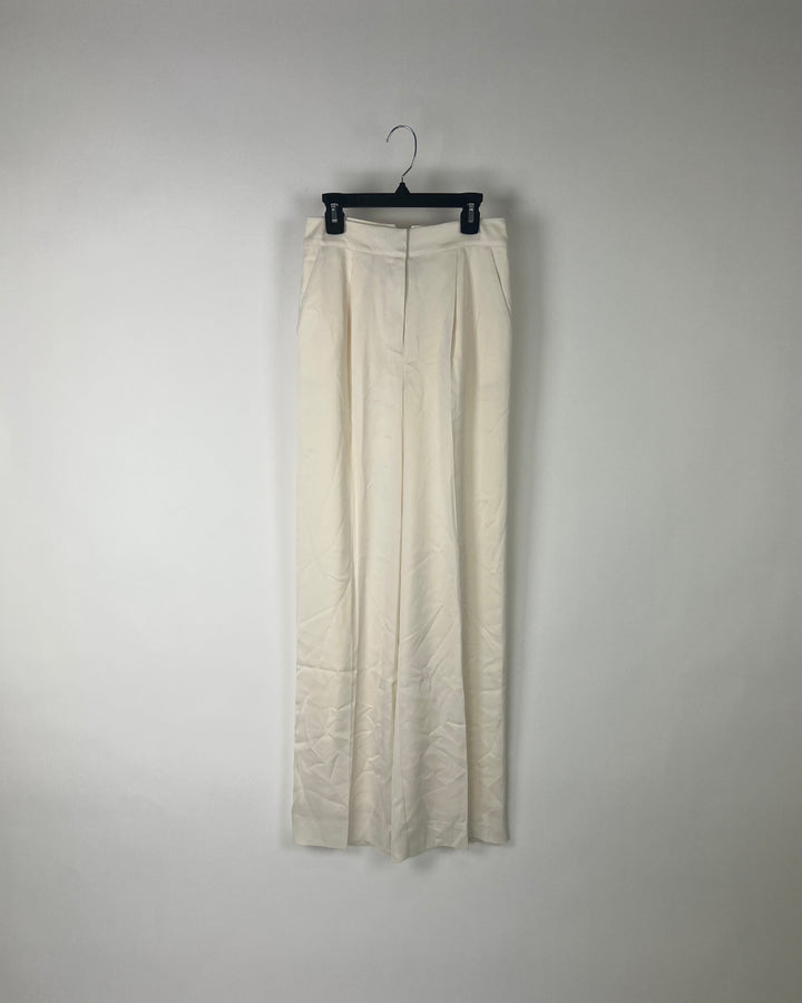 Cream Wide Leg Pant - Size 00, 6, 12 and 14