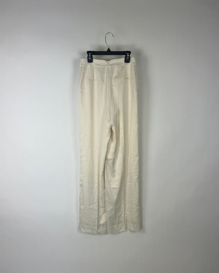 Cream Wide Leg Pant - Size 00, 6, 12 and 14