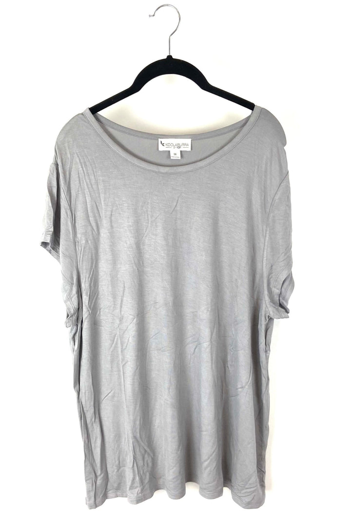 Light Grey T- Shirt - 1X
