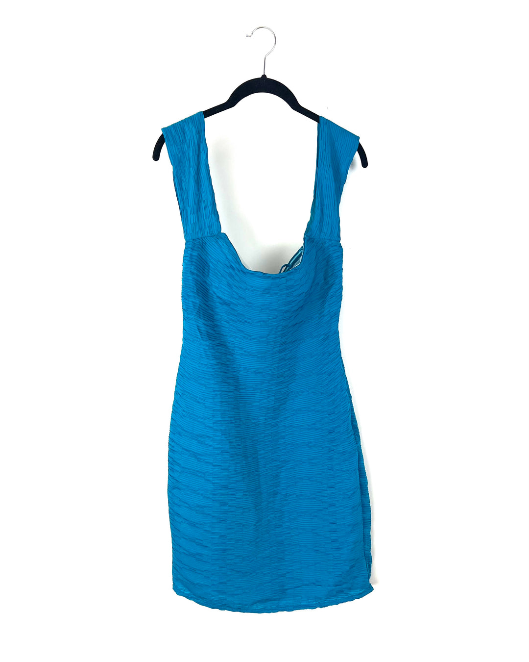 Bright Blue Sleeveless Bodycon Mini Dress - Size 6