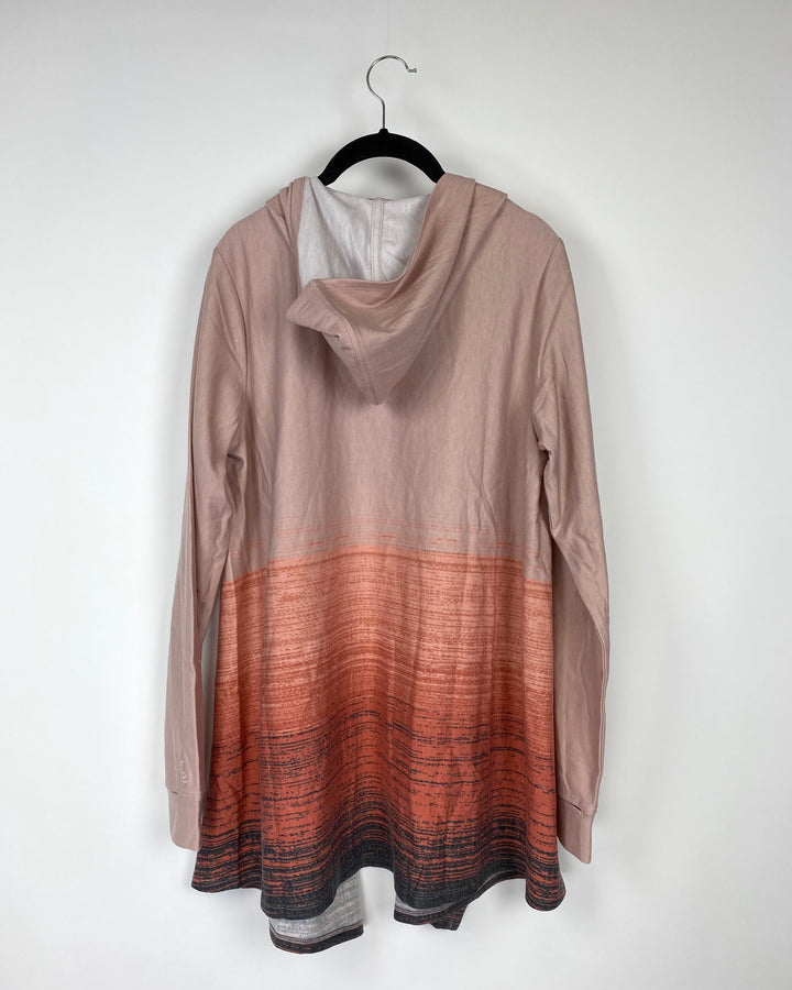 Orange Ombre Cardigan - Extra Small & Small