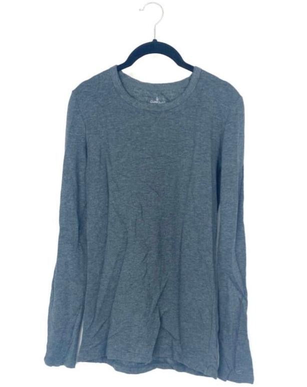 Dark Grey Long Sleeve Top - Size 4/6