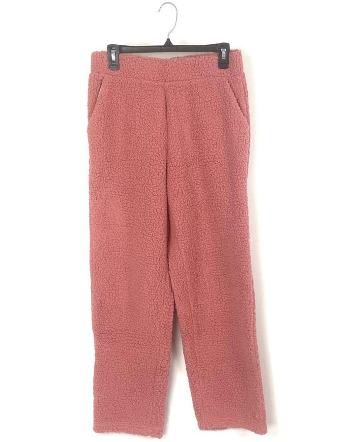 Coral Plush Pants - Small