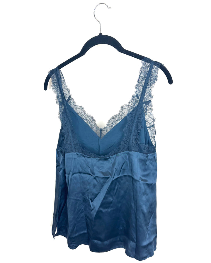 Blue Lace Camisole - Size 4/6